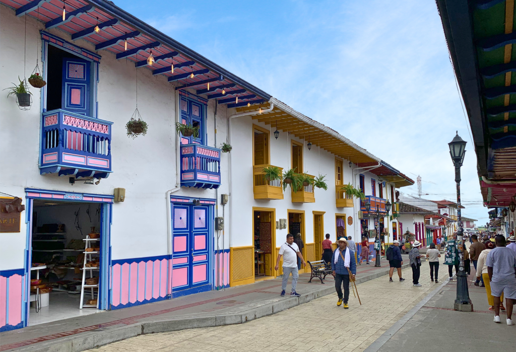 Calles coloridas y llenas de encanto.